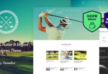 N7 v1.3.1 – Golf Club, Sports & Events WordPress Theme