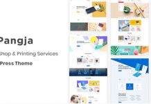 Pangja v1.0.8 – Print Shop & Printing Services WordPress theme
