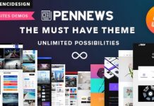 PenNews v6.5.5 – News & Magazine AMP WordPress Theme
