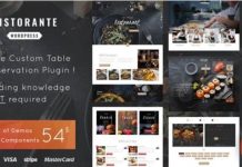 Ristorante v1.1 – Responsive Restaurant WordPress Theme