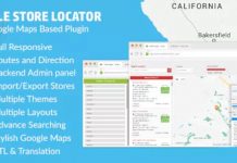 Agile Store Locator v4.5.6 – Google Map Based WordPress Plugin