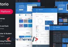 Tutorio v1.3.2 – Education Learning Management System HTML Template