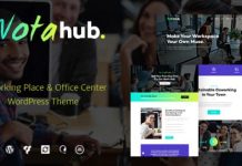 WotaHub v1.0.4 – Coworking Place & Office WordPress Theme