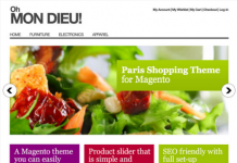 Themeforest – Oh Mon Dieu! – Minimal Magento Theme
