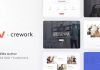Crework v1.1.3 – Coworking and Creative Space Theme