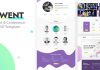 Ewent – Event & Conference PSD Template