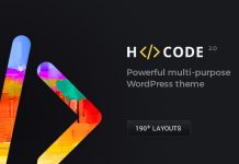H-Code 2.0.1 (Nulled) – Responsive & Multipurpose WordPress Theme – WeaDown