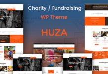 Huza v1.8 – Charity Responsive WordPress Theme