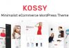 Kossy v1.11 – Premium Minimalist eCommerce WordPress Theme