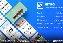 Nitro 1.7.2 (Nulled) – Universal WooCommerce Theme from Ecommerce – WeaDown