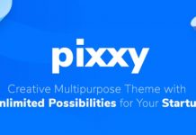 Pixxy v1.0.6 – Software Startup WordPress theme