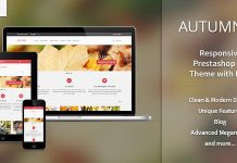 Themeforest – Autumn – Responsive Prestashop 1.6 Theme with Blog